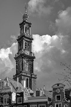 Close-up Westertoren van Peter Bartelings