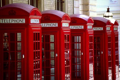Series London phone booths