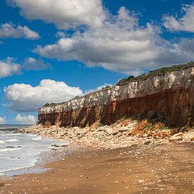 Cliffs of Hunstanton, England by Nynke Altenburg