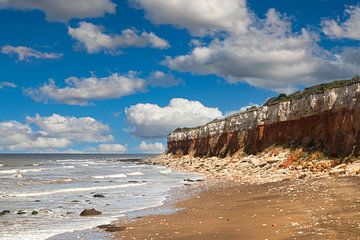 Cliffs of Hunstanton, England by Nynke Altenburg