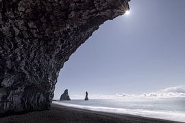 Plage noire islandaise (Reynisfjara)