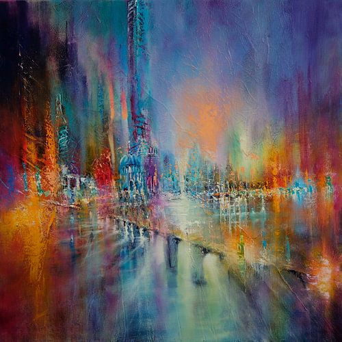 Verlichting in de stad