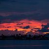 Zonsondergang in het prachtige Matlacha, Florida. van Michèle Huge