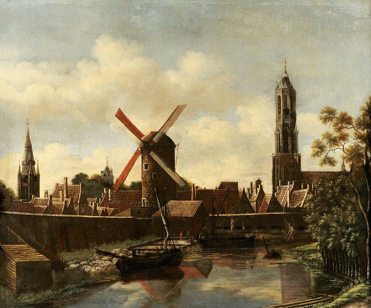 Le port de Delft, Daniel Vosmaer par Des maîtres magistraux