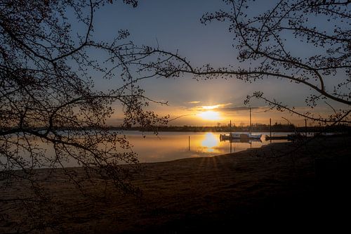 Zonsondergang Eiland van Maurik