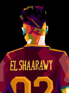 El Shaarawy in wpap van miru arts