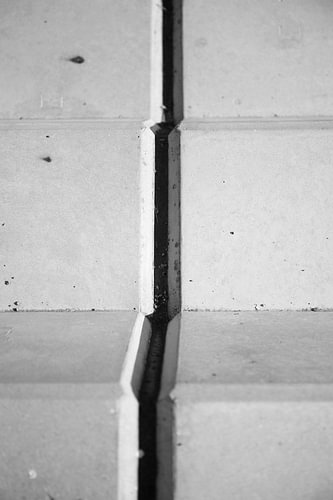 Abstract black and white