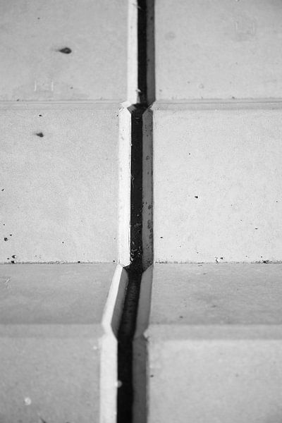 Abstrait noir et blanc par bianca post