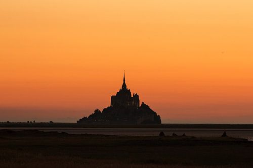 Silhouette du Mont Saint-Michel