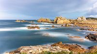 Coast at Plougrescant, Brittany, France