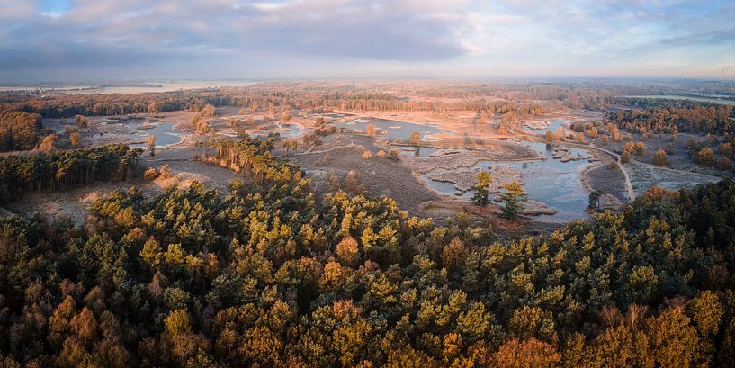 Cold morning on the Hatertse Vennen by Luc van der Krabben