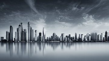 Dubai Marina Skyline by Martijn Kort