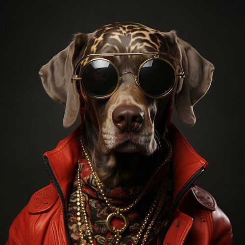 Hund mit Sinn für Humor