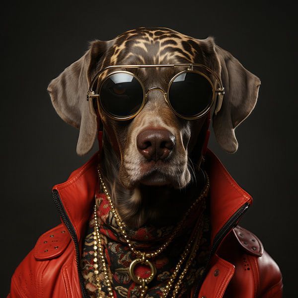 Chien avec un sens de l'humour par Studio Allee