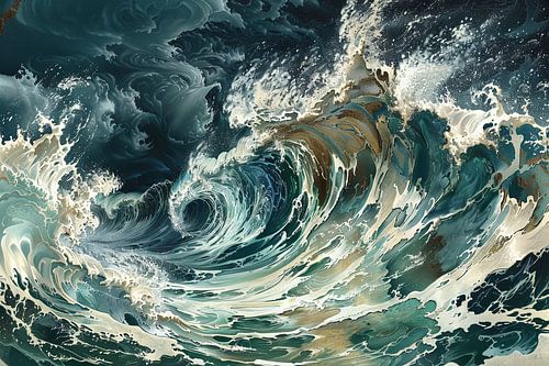 schilderachtig Japan golf