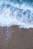 Turquoise wave on beach | Sun sea and sand | Nature and travel photography