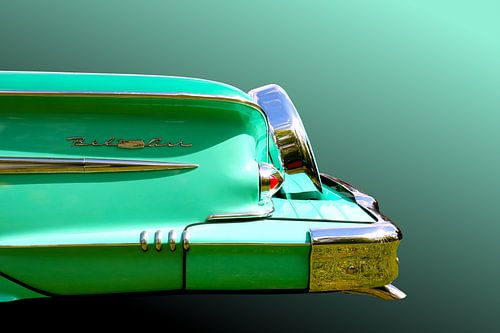 Heckflosse des 1958 Chevrolet Bel Air Impala