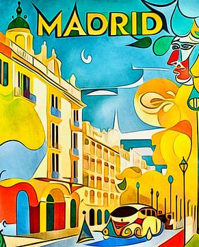 Madrid, Globetrotter von zam art