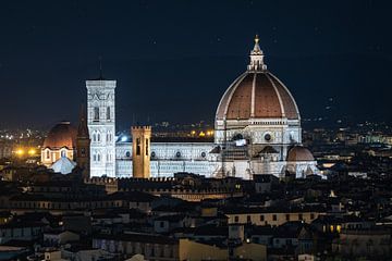 Florence de nuit sur André van der Meulen