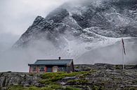 Noorwegen, de top van de Trollstigen. van Arjen Roos thumbnail