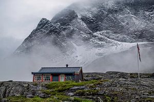 Norway, the summit of Trollstigen.