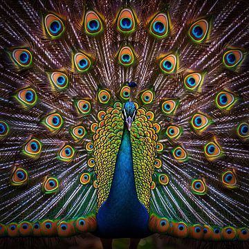 Peacock by Poster Art Shop