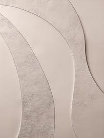 Relief art: Serene Sandstone (Flexa Wood Clay Shades) by STUDIO ARTSY