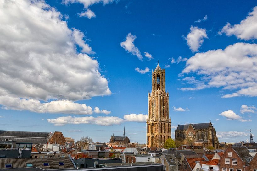 Großer blauer Himmel - Utrecht von Thomas van Galen