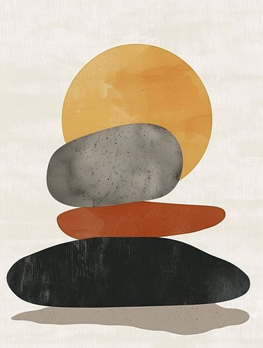 Peinture moderne Boho