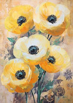 Bloemkunst | Gele Bloemen van De Mooiste Kunst