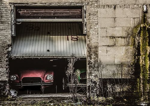 Citroen Dyane 1978 Versteckspiel von marco de Jonge