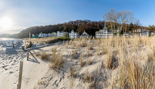 Panorama - duinen in de Oostzeebadplaats Binz
