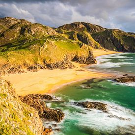 Irlands Küste im goldenen Licht von Daniela Beyer
