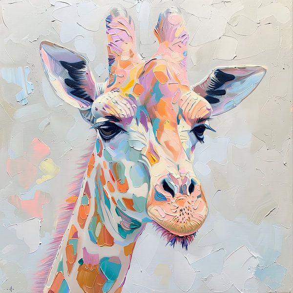 Giraffe van Poster Art Shop