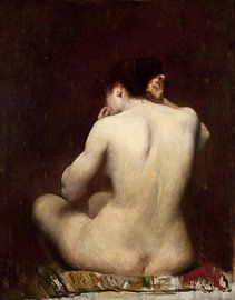 Eliseu Visconti, Back of a woman, 1895 by Atelier Liesjes