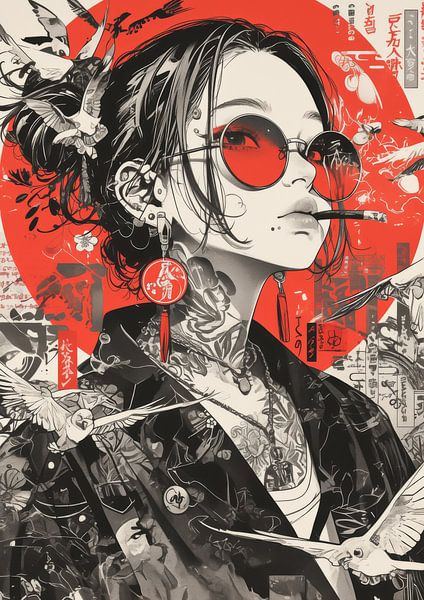 "Warrior of Ink" von crack head