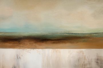Betoverend Abstract Aards Panorama van Maarten Knops