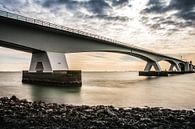 Zeeland-Brücke - Grevelingenmeer von Mascha Boot Miniaturansicht