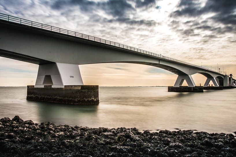 Zeeland bridge - Grevelingenmeer by Mascha Boot