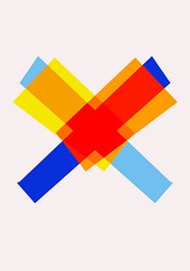 Geometrische Formen gemischt