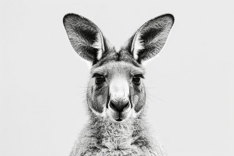 Kangaroo by Poster Art Shop