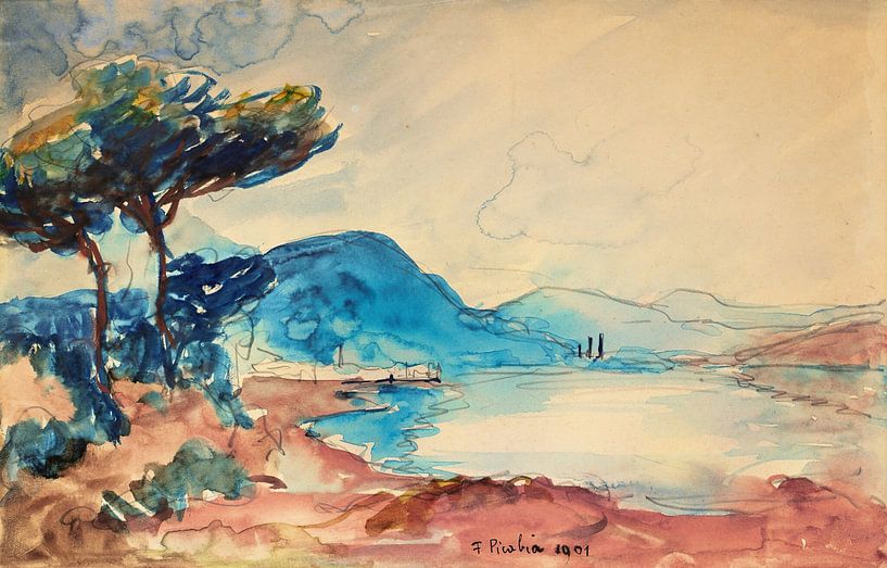 Francis Picabia - Paysage par Peter Balan