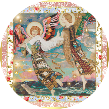 S.F. geremasterde versie één van Saint Bride door John Duncan van Silver Fox Art Decor