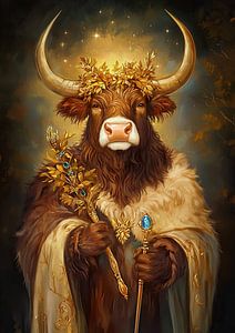 Highland Cow König