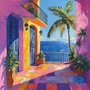 Matisse inspiriert Meer Fauvismus Meerblick Mediterran