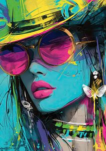 Frauenporträt | Neon Dreamer