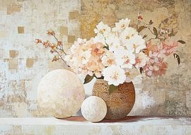 Blume und Vase 29.7852 von ARTEO Gemälde