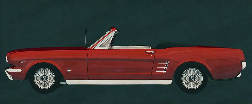 Ford Mustang décapotable de 1964 par Jan Keteleer