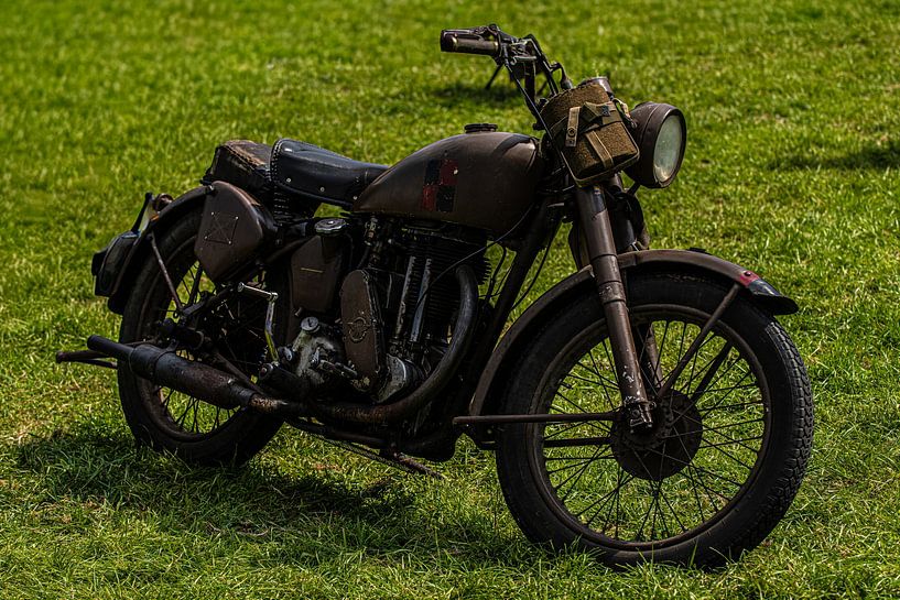 Matchless G3L Militaire motorfiets Brits. van Brian Morgan