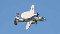 Flyby U.S. Navy Northrop Grumman E-2D Hawkeye. van Jaap van den Berg thumbnail